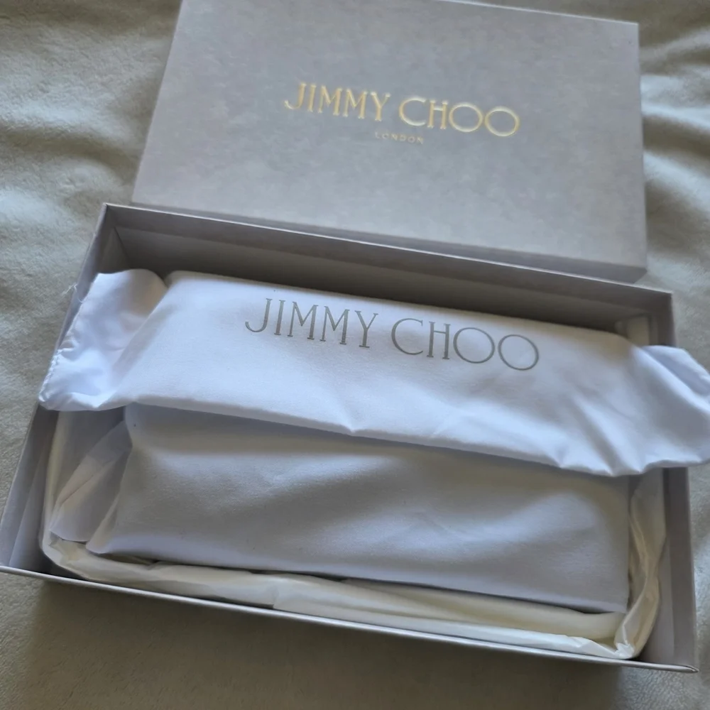 Jimmy Choo Dark Gray Crossbody Bag